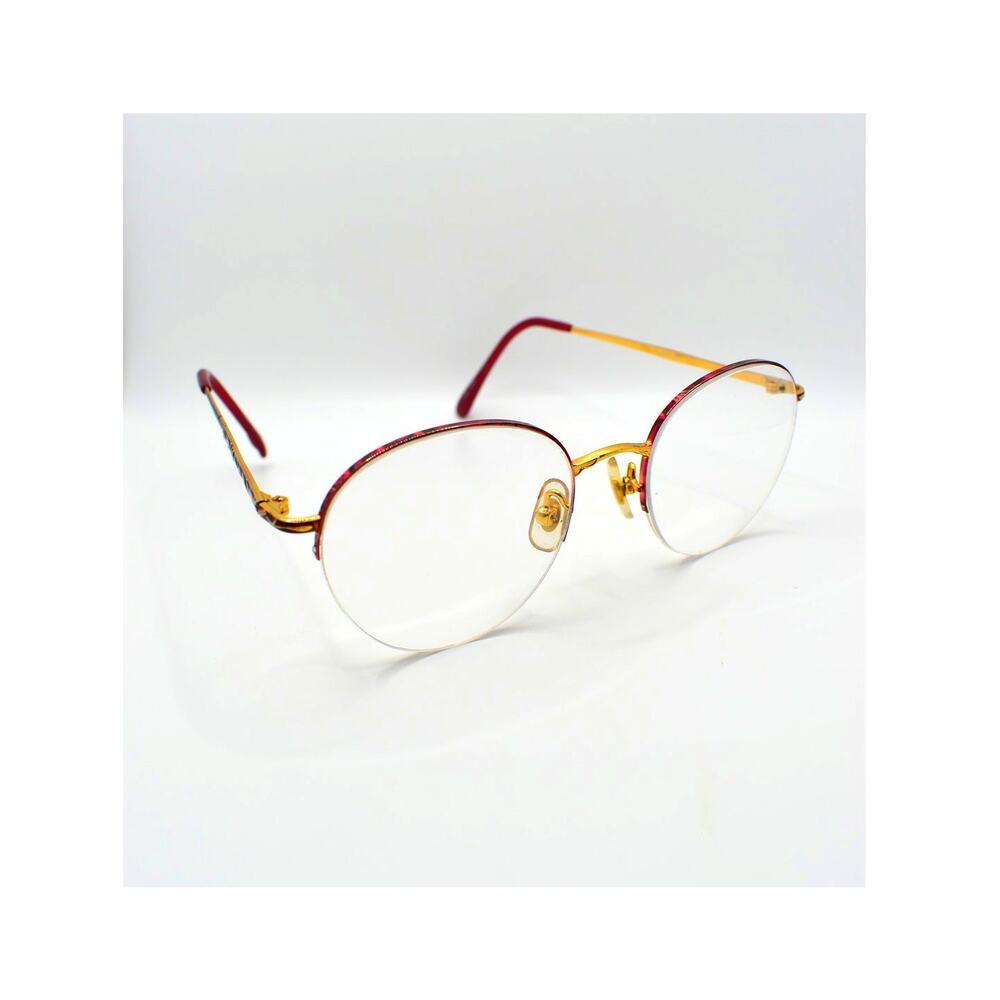 Laura Ashley Erica Claret 48-18-140mm Eyeglasses FRAMES ONLY - GOOD CONDITION